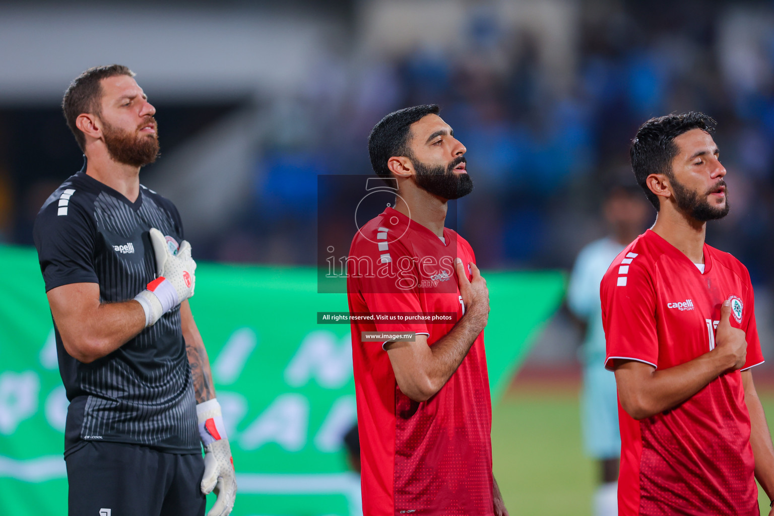 Lebanon vs India in the Semi-final of SAFF Championship 2023 held in Sree Kanteerava Stadium, Bengaluru, India, on Saturday, 1st July 2023. Photos: Nausham Waheed, Hassan Simah / images.mv