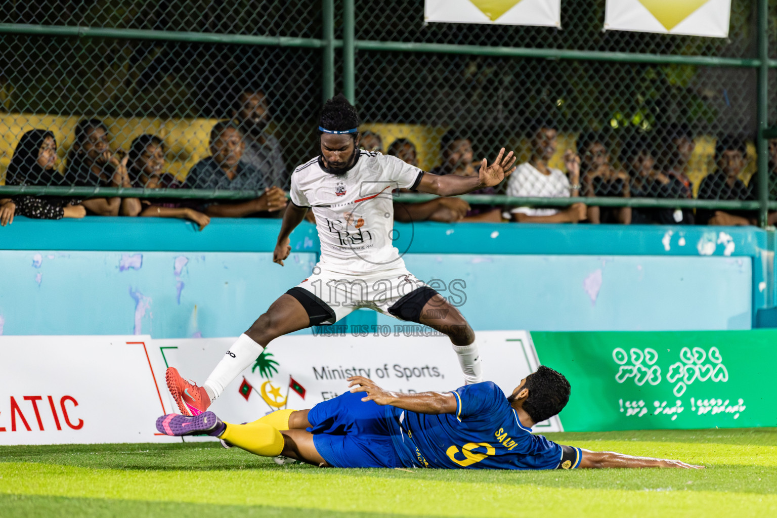 Day 3 of Laamehi Dhiggaru Ekuveri Futsal Challenge 2025 was held on Saturday, 26th July 2025, at Dhiggaru Futsal Ground, Dhiggaru, Maldives Photos: Areef / images.mv
