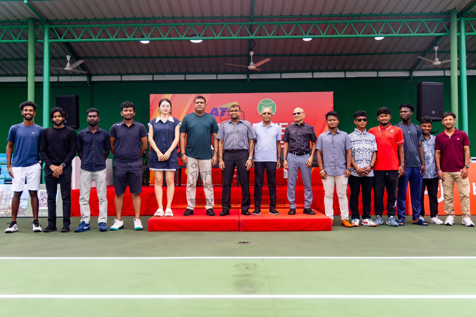 Finals of ATF Maldives Junior Open Tennis was held in Male' Tennis Court, Male', Maldives on Saturday, 21st December 2024. Photos: Nausham Waheed/ images.mv