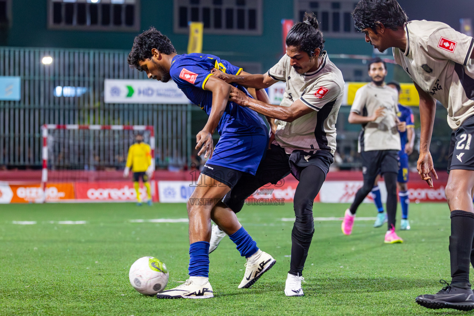 B Eydhafushi vs Lh Kurendhoo on Day 34 of Golden Futsal Challenge 2024 was held on Monday, 19th February 2024, in Hulhumale', Maldives
Photos: Mohamed Mahfooz Moosa / images.mv