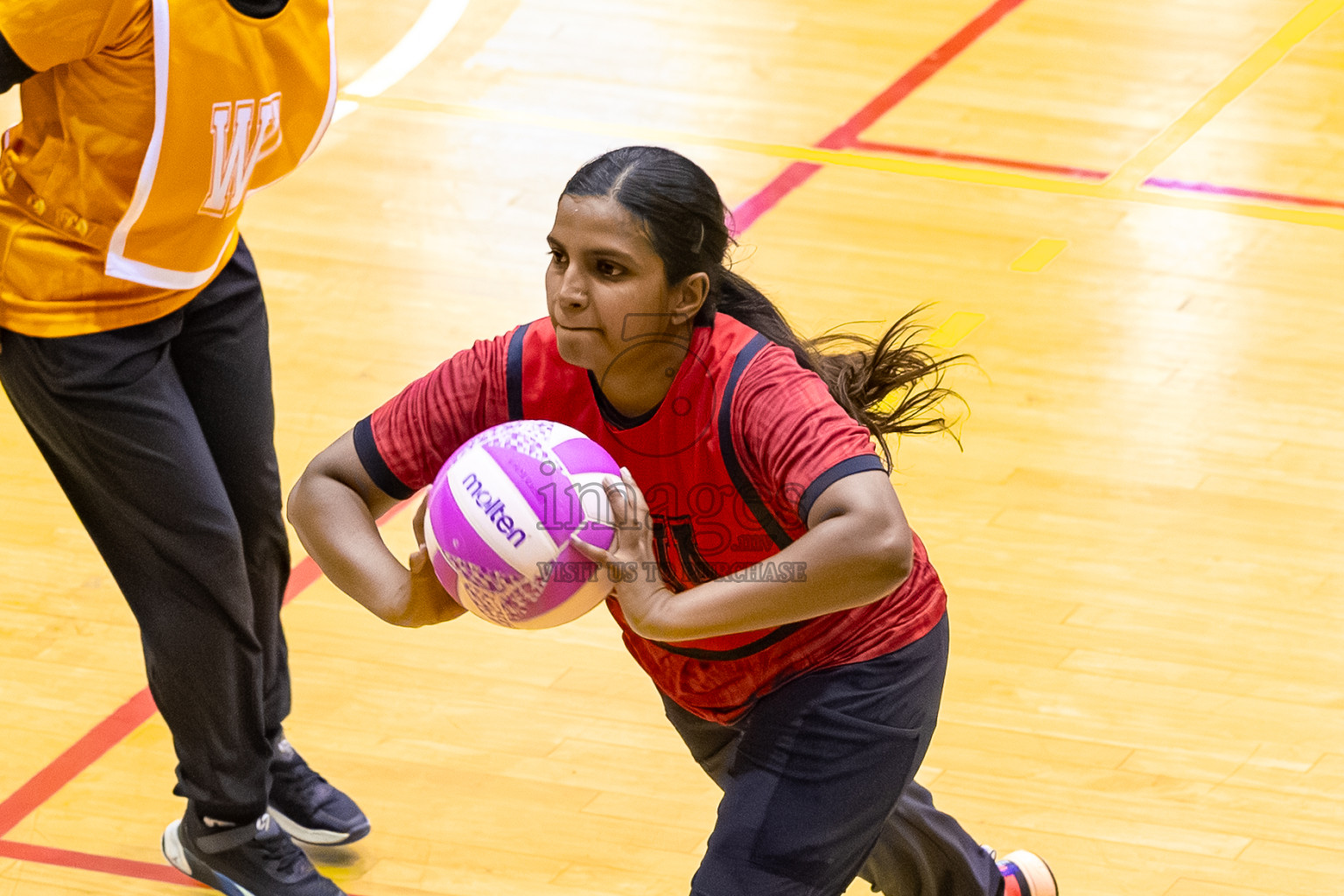 C Matrix vs Youth United SC in the Semi-finals of 24th Milo Netball Association Championship was held in Social Center at Male', Maldives on Wednesday, 10th September 2025. Photos: Mohamed Mahfooz Moosa / images.mv
