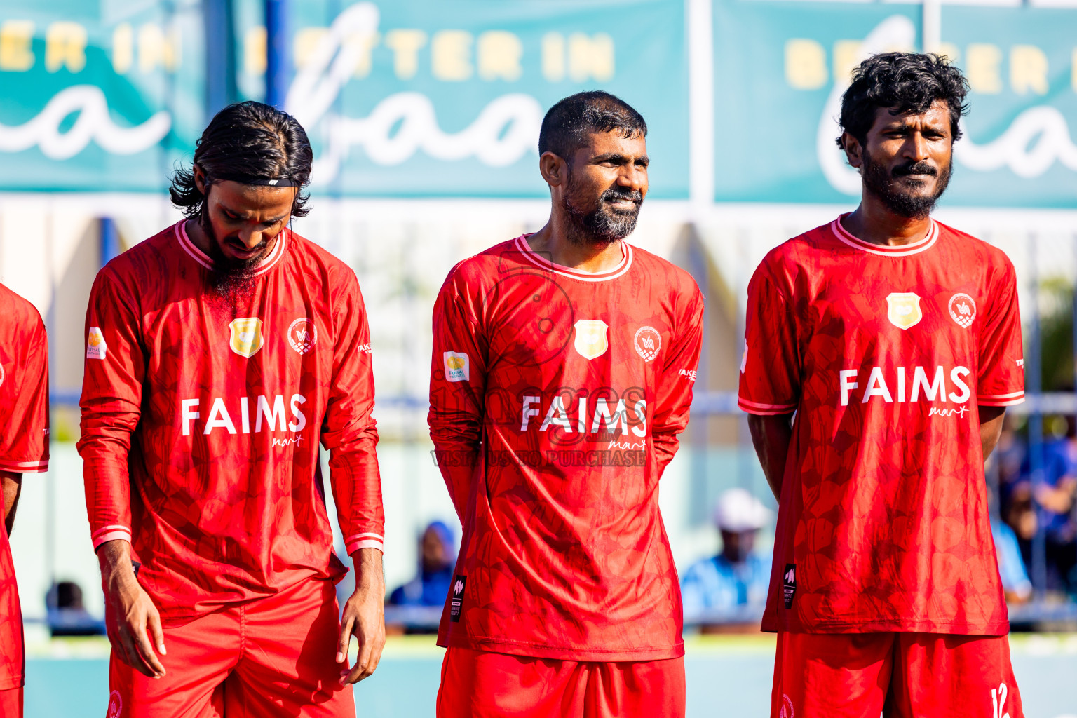 Eydhafushi vs Kudarikilu in Quater Finals of Better in Baa Futsal Fiesta 2025 Men's division held in B. Eydhafushi, Maldives on Thursday, 13th November 2025. Photos: Nausham Waheed / images.mv