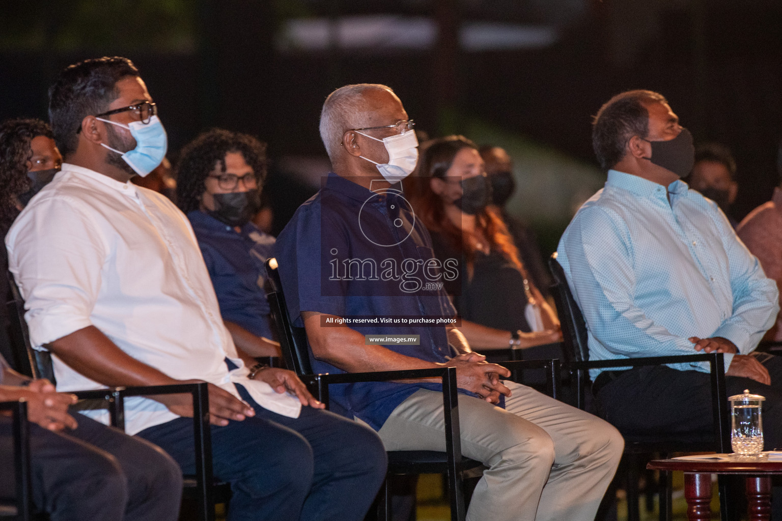 SAFF Championship 2021 Launching event was held in National Stadium, Male', Maldives on Sunday, 12th September 2021. Photos: Ismail Thoriq / images.mv