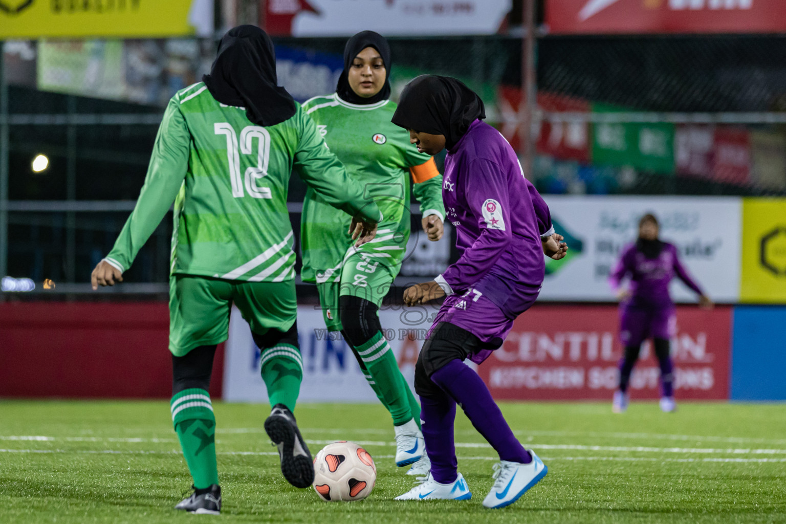 Health Recreation Club vs Team Badhahi in Eighteen Thirty Classic of Club Maldives Cup 2025 held in Rehendi Futsal Ground, Hulhumale', Maldives on Tuesday, 2rd September 2025. Photos: Areef, Yasna / images.mv