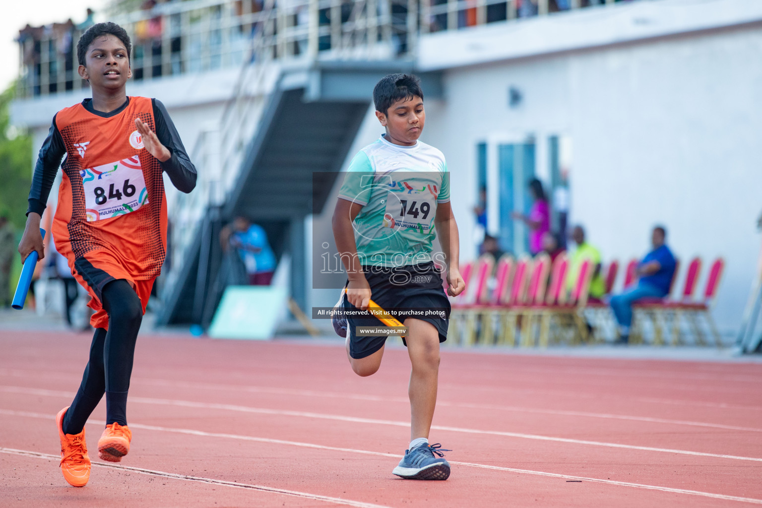 Day five of Inter School Athletics Championship 2023 was held at Hulhumale' Running Track at Hulhumale', Maldives on Wednesday, 18th May 2023. Photos: Nausham Waheed / images.mv