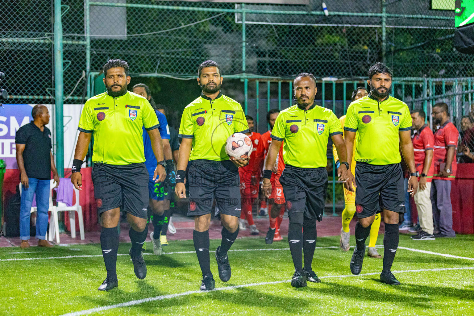 Road Recreation Club vs Club Combination SC Eydhafushi in Kings Cup Final of Club Maldives 2025 was held in Rehendhi Futsal Ground, Hulhumale', Maldives on Tuesday, 9th September 2025. Photos: Areef Adam / images.mv