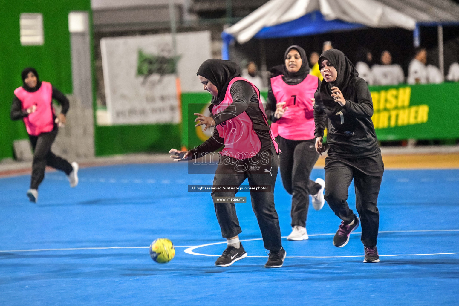 Day 5 of Milo 6th Inter Office Handball Tournament 2022 - Photos by Nausham Waheed