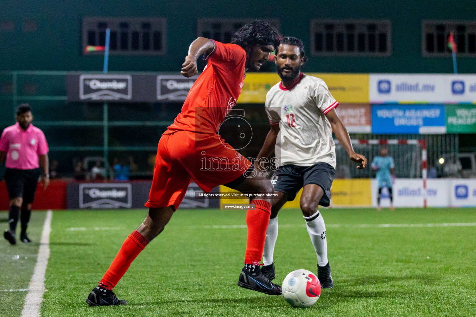 Team MCC vs Medianet in Club Maldives Cup 2022 was held in Hulhumale', Maldives on Monday, 17th October 2022. Photos: Mohamed Mahfooz Moosa / images.mv