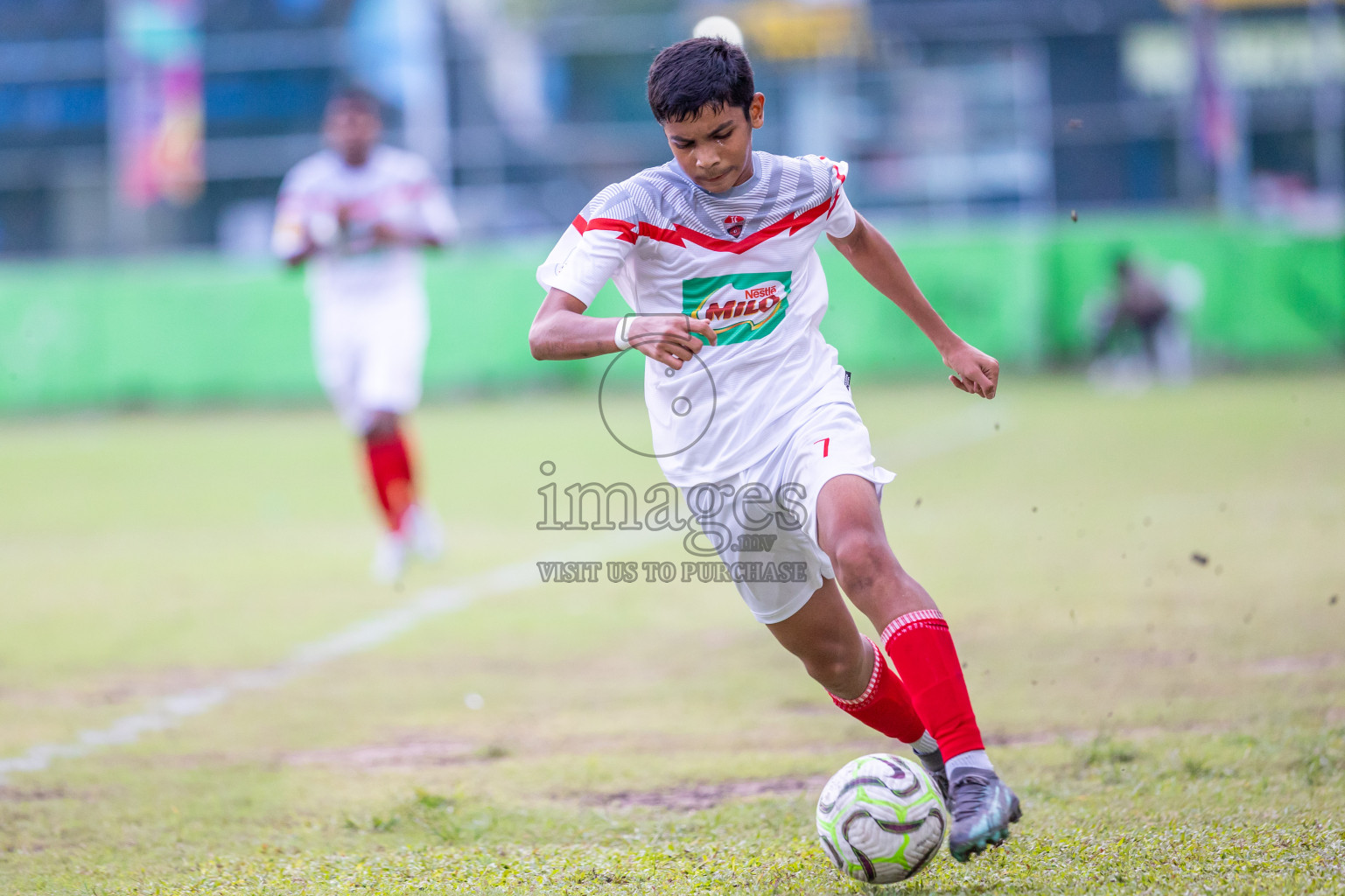 Dhivehi Youth League 2024 - Day 1. Matches held at Henveiru Stadium on 21st November 2024 , Thursday. Photos: Shuu Abdul Sattar/ Images.mv