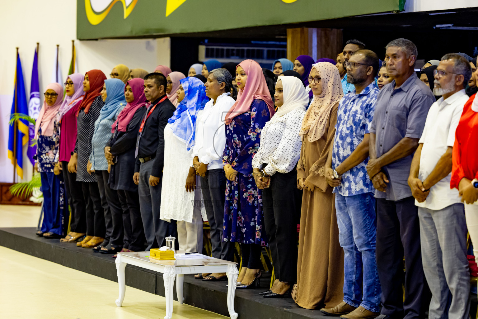 Day 1 of 25th Milo Inter-School Netball Tournament was held in Social Center at Male', Maldives on Thursday, 8th August 2024. Photos: Nausham Waheed / images.mv