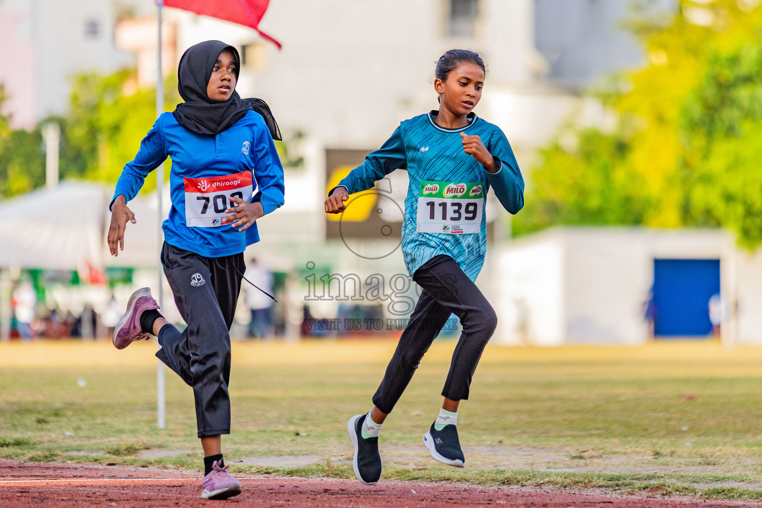 Day 3 of Inter-school Athletics Championship 2025 held in Ekuveni Synthetic Track, Male', Maldives on Wednesday, 08th October 2025. Photos by: Areef Adam  / Images.mv