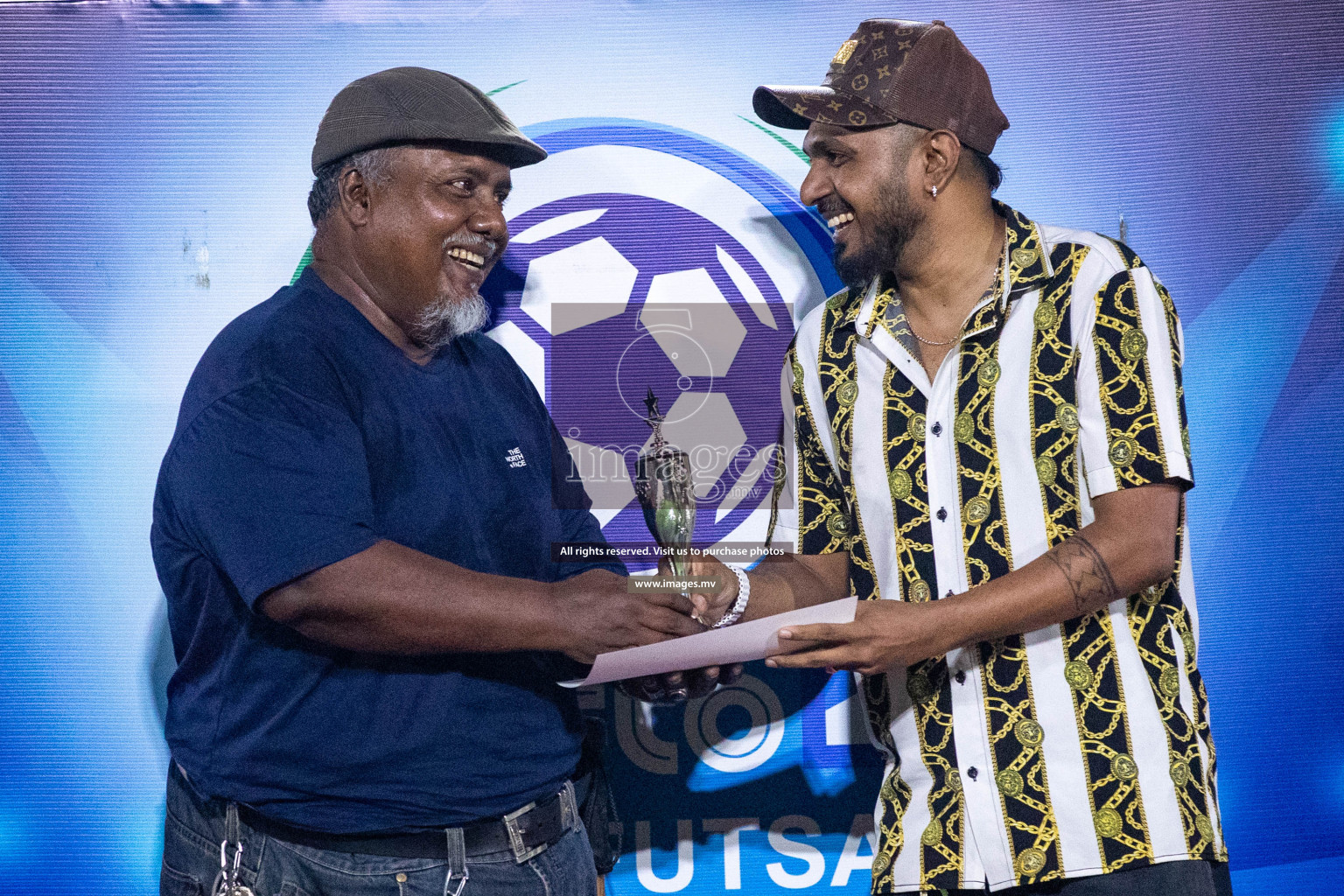 Final of MFA Futsal Tournament 2023 on 10th April 2023 held in Hulhumale'. Photos: Nausham waheed /images.mv