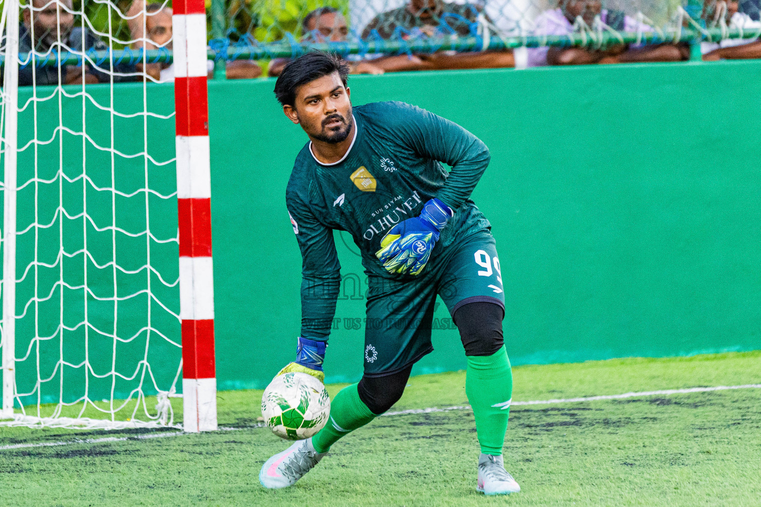 Sun Siyam Olhuveli vs Velassaru in Resort League 2025 (South Male Zone) day 11 was held on Thursday, 9th October 2025 in Crossroads's Maldives, Photos: Areef Adam / images.mv