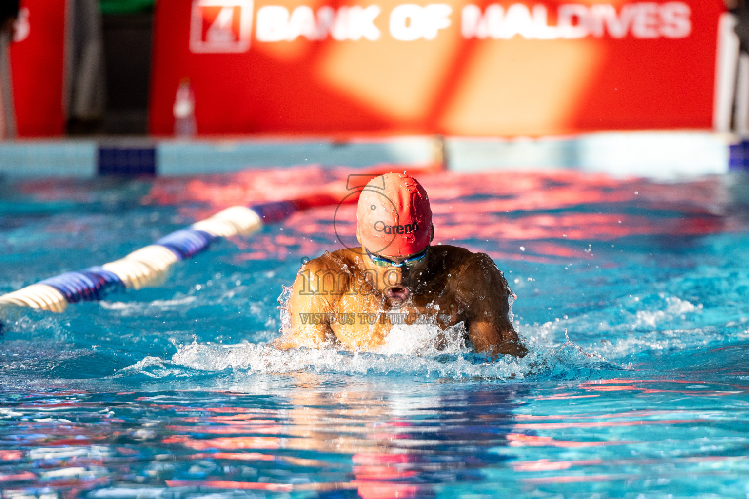 Day 7 of National Swimming Competition 2024 held in Hulhumale', Maldives on Thursday, 19th December 2024.
Photos: Ismail Thoriq / images.mv