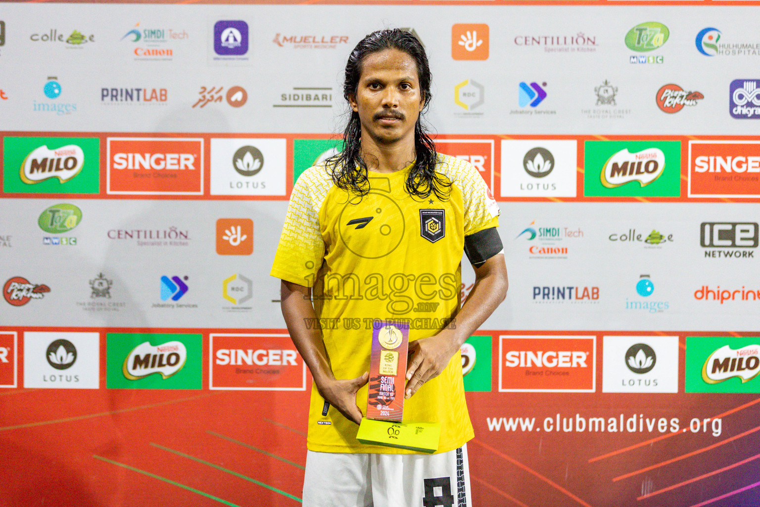 RRC vs MPL in the Semi Finals of Club Maldives Cup 2024 held in Rehendi Futsal Ground, Hulhumale', Maldives on Monday, 14th October 2024. Photos: Hassan Simah / images.mv