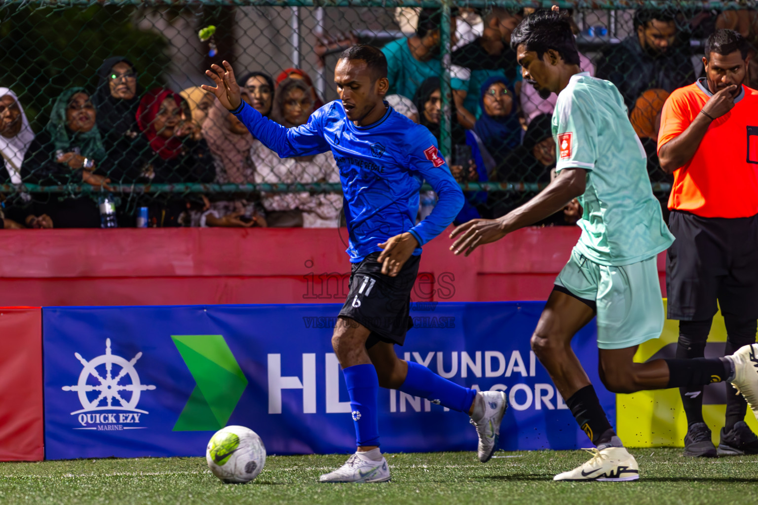 B Kendhoo vs B Thulhaadhoo in Day 21 of Golden Futsal Challenge 2024 was held on Sunday , 4th February 2024 in Hulhumale', Maldives
Photos: Ismail Thoriq / images.mv