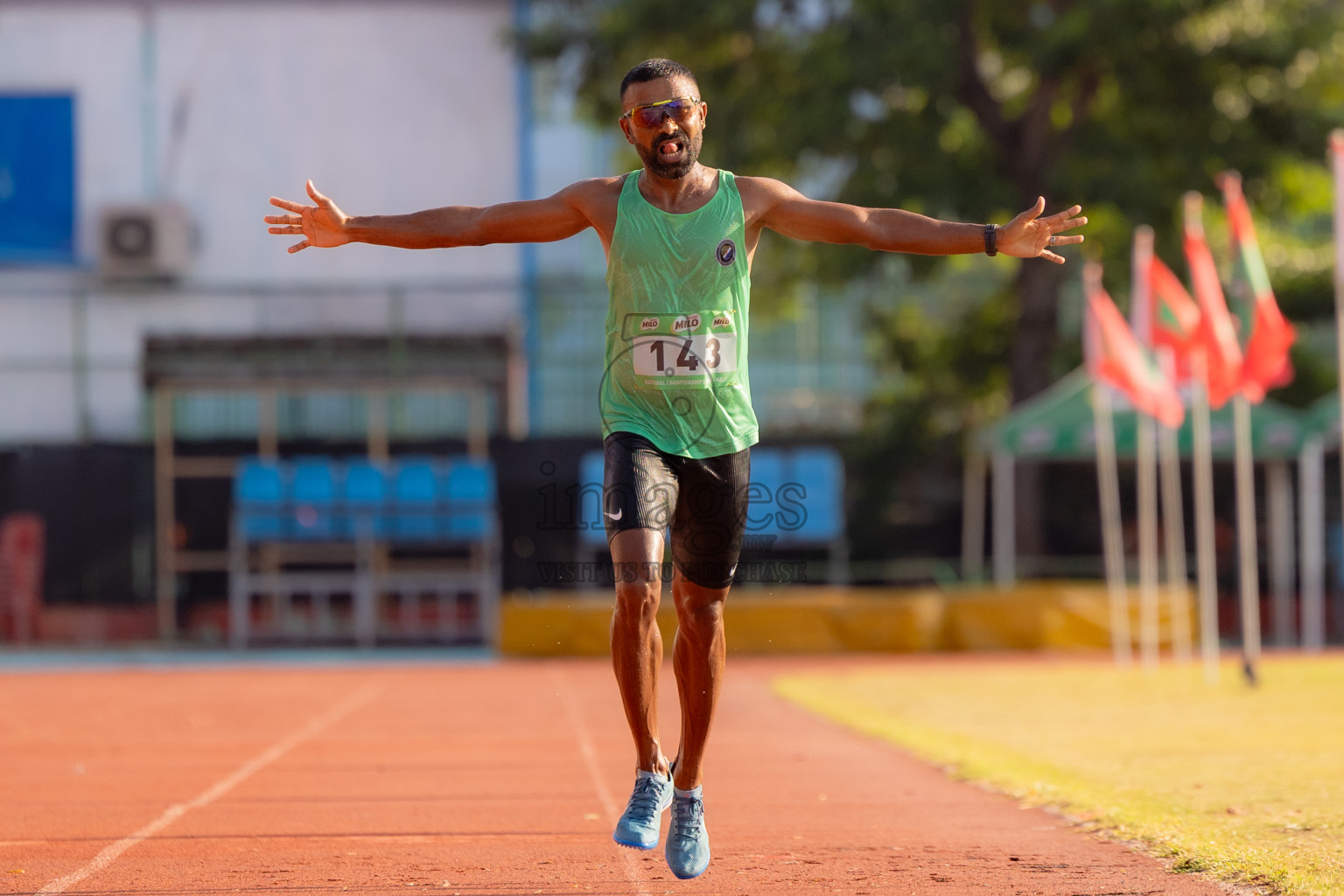 Day 2 of National Athletics Championship 2025 was held at Ekuveni Running Ground in Male', Maldives on Friday, 15th August 2025. Photos: Hasni / images.mv