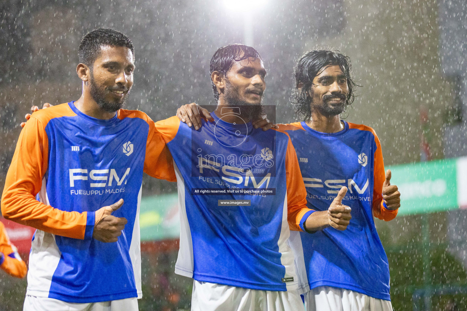 Team FSM vs Ooredoo in Club Maldives Cup 2023 held in Hulhumale, Maldives, on Thursday, 20th July 2023 Photos: Shu / images.mv