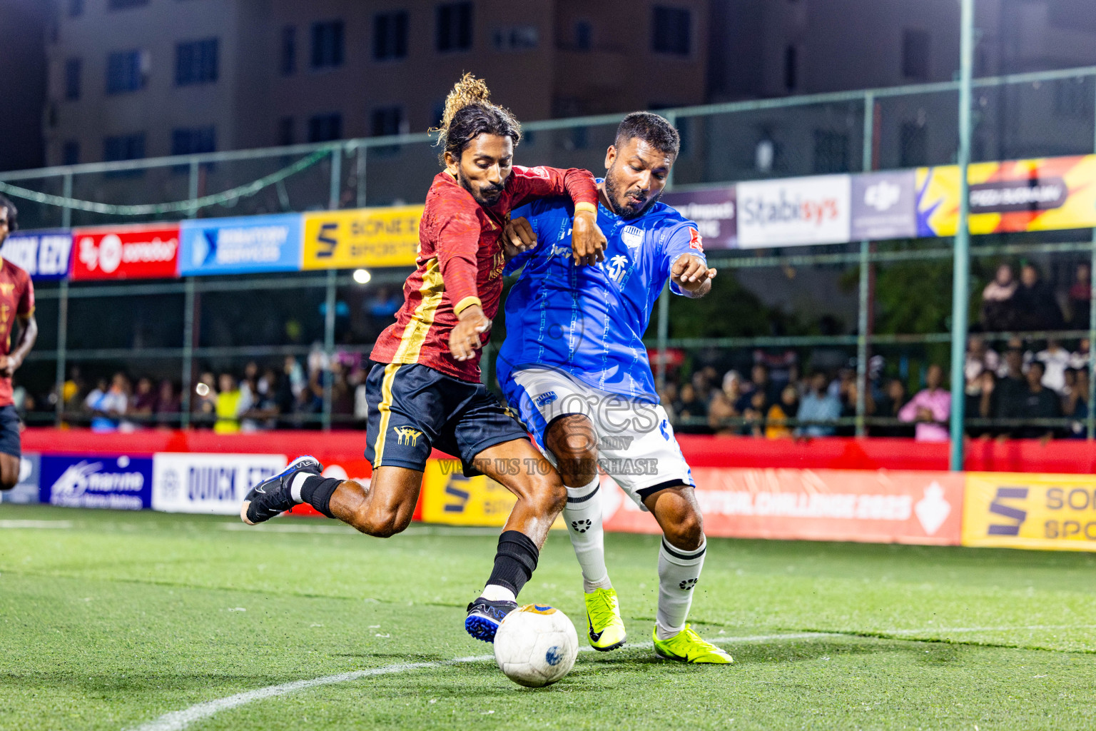 K Himmafushi vs K Maafushi on Day 18 of Golden Futsal Challenge 2025 was held on Thursday, 23rd January 2025, in Hulhumale', Maldives. Photos: Nausham Waheed / images.mv