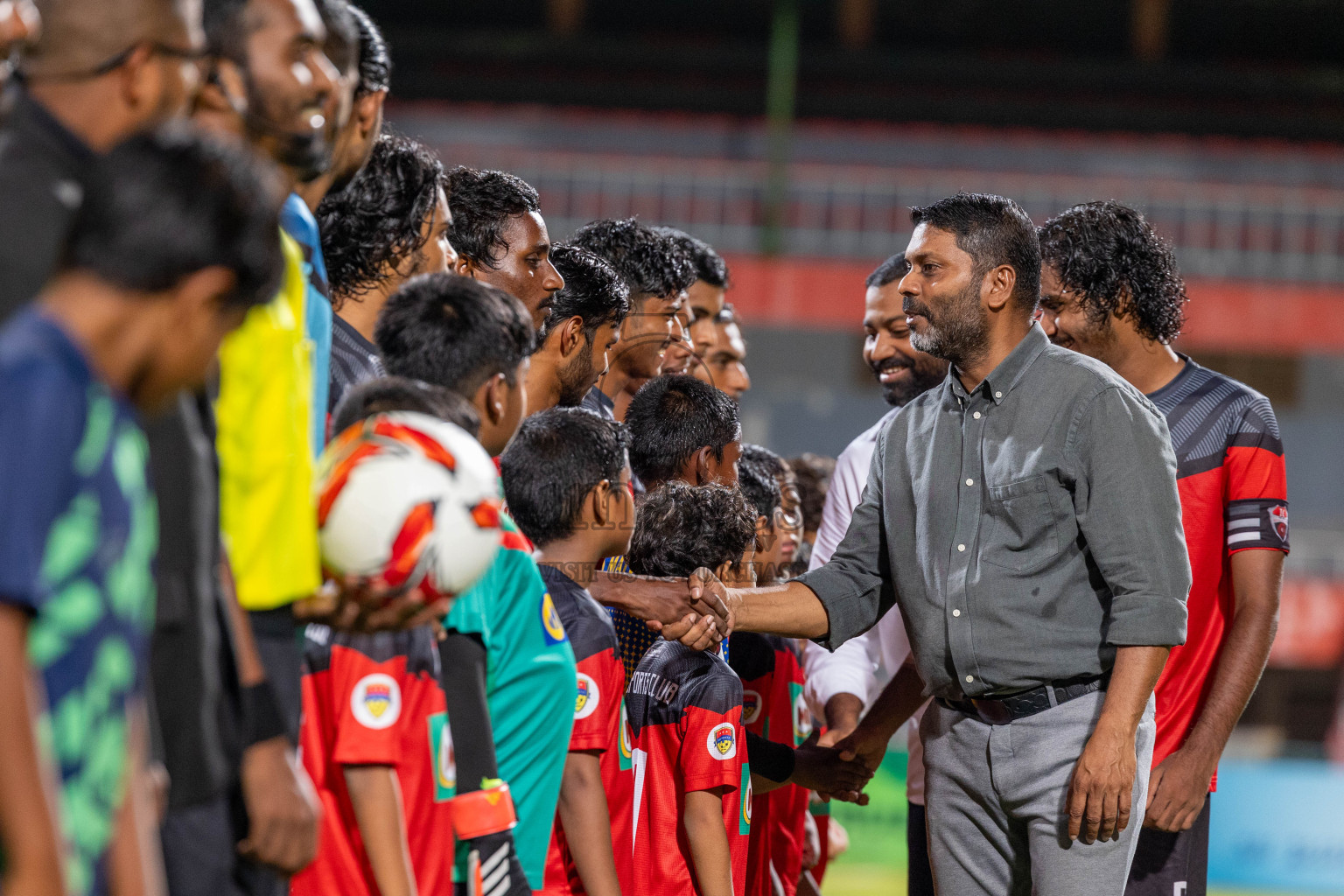 Super United Sports vs TC Sports Club in the Final of Under 19 Youth Championship 2024 was held at National Stadium in Male', Maldives on Monday, 1st July 2024. Photos: Ismail Thoriq  / images.mv