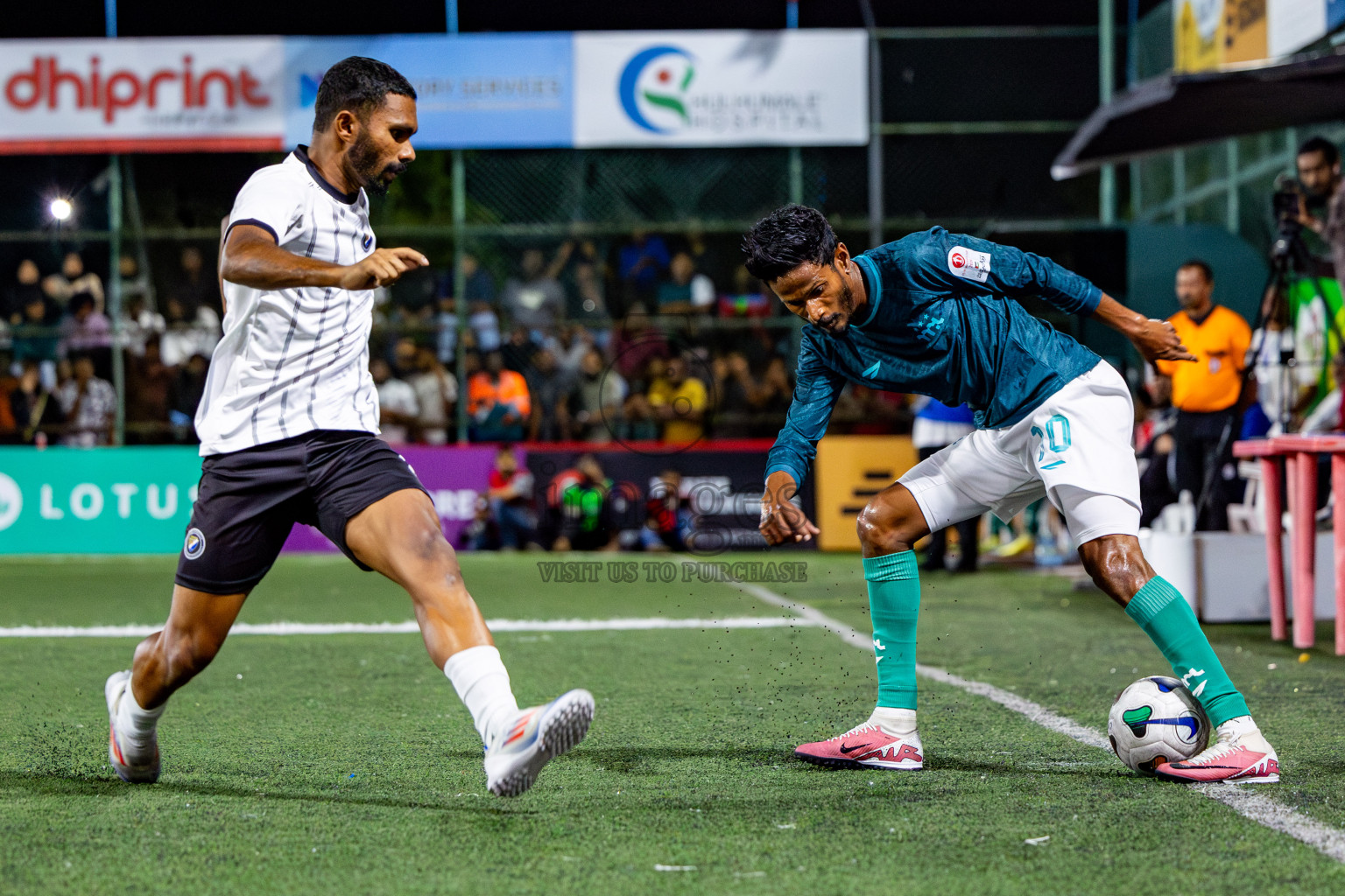 DSC vs MPL in Quarter Finals of Club Maldives Cup 2024 held in Rehendi Futsal Ground, Hulhumale', Maldives on Friday, 11th October 2024. Photos: Nausham Waheed / images.mv