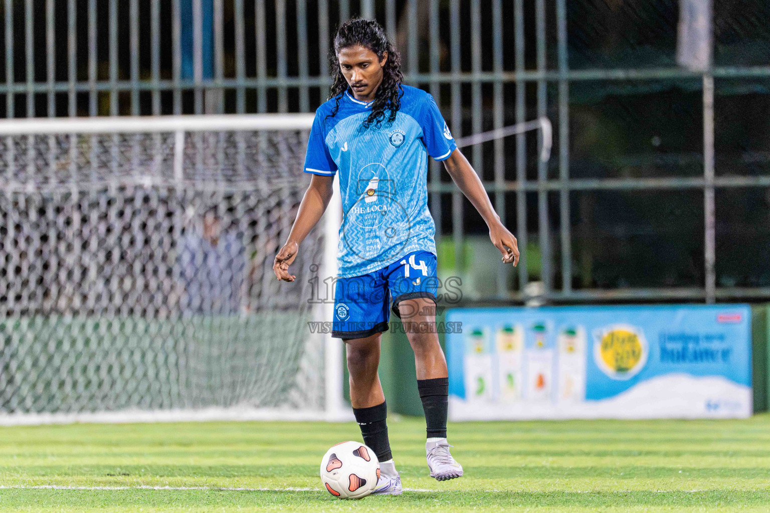 Goalhians VS Foemathi in Day 4 - Fonadhoo Youth Futsal Challenge 2025 held in Fonadhoo Futsal Stadium, L. Fonadhoo, Maldives on Wednesday, 29th October 2025 Photos: Arif Rasheed / images.mv