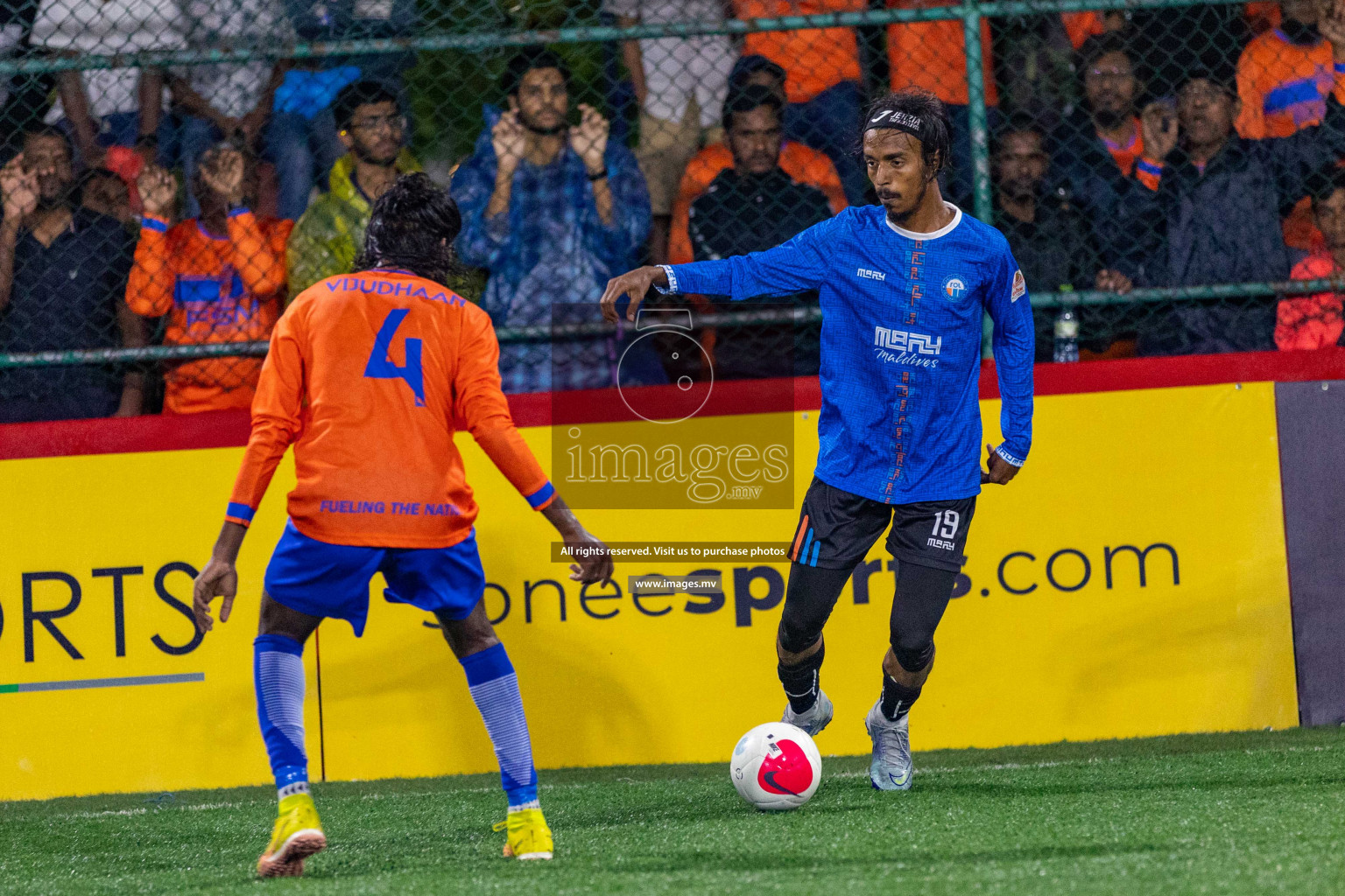 Team FSM vs Raajje Online Club in Club Maldives Cup 2022 was held in Hulhumale', Maldives on Saturday, 15th October 2022. Photos: Ismail Thoriq/ images.mv