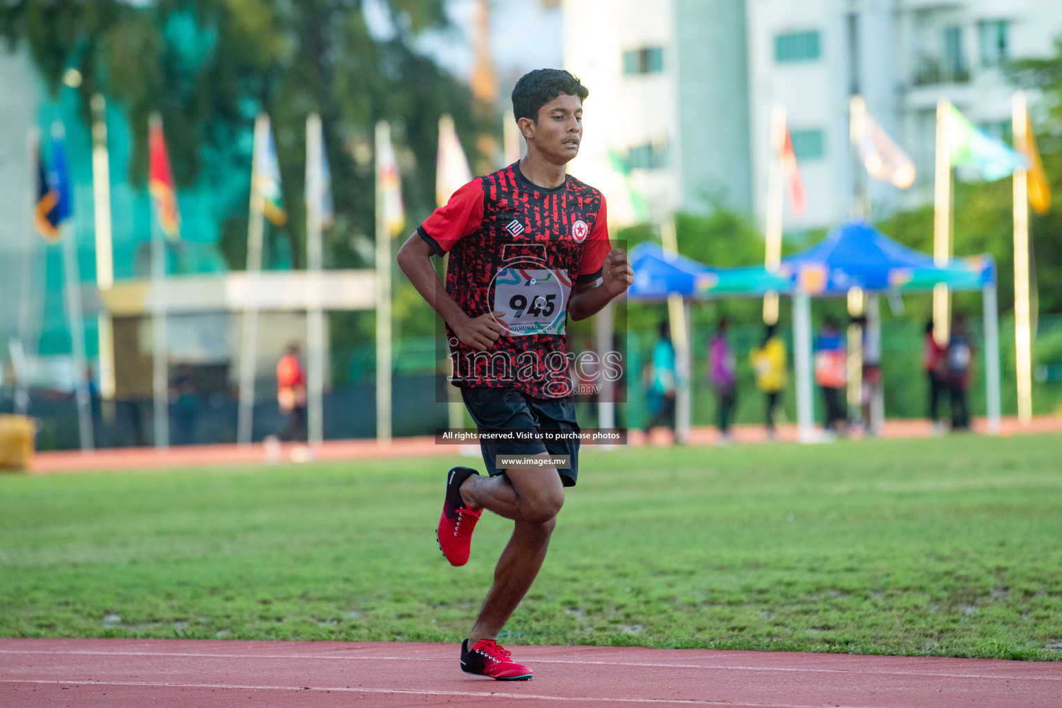 Day two of Inter School Athletics Championship 2023 was held at Hulhumale' Running Track at Hulhumale', Maldives on Sunday, 15th May 2023. Photos: Nausham Waheed / images.mv