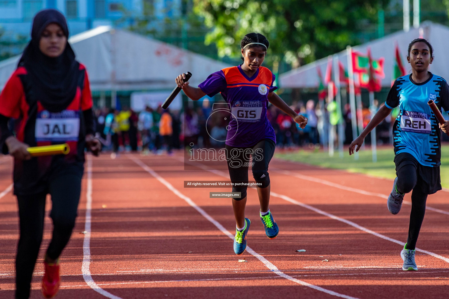 Day 2 of Inter-School Athletics Championship held in Male', Maldives on 24th May 2022. Photos by: Maanish / images.mv