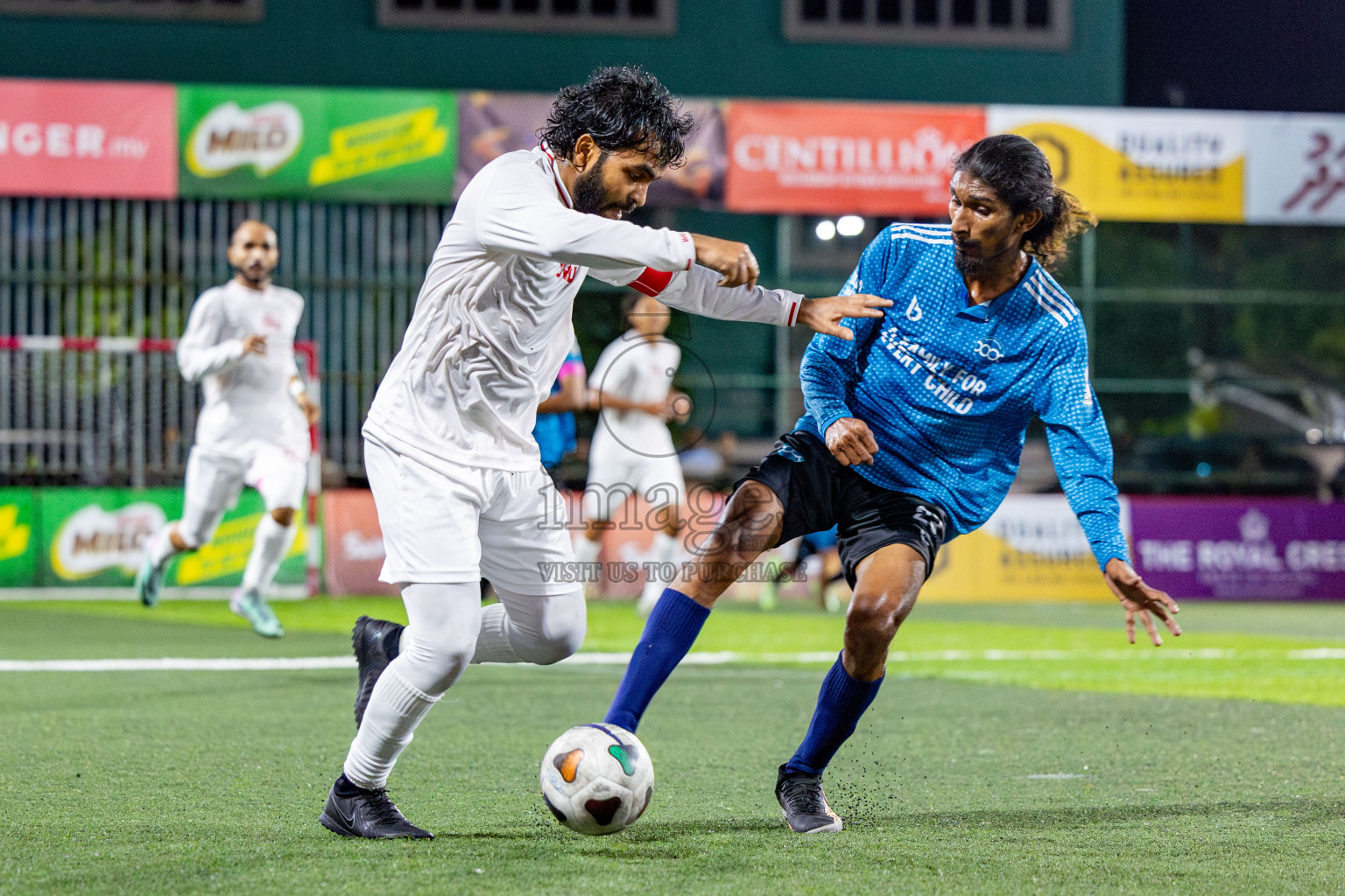 TEAM BADHAHI vs CRIMINAL COURT in Club Maldives Classic 2024 held in Rehendi Futsal Ground, Hulhumale', Maldives on Saturday, 14th September 2024. Photos: Nausham Waheed / images.mv