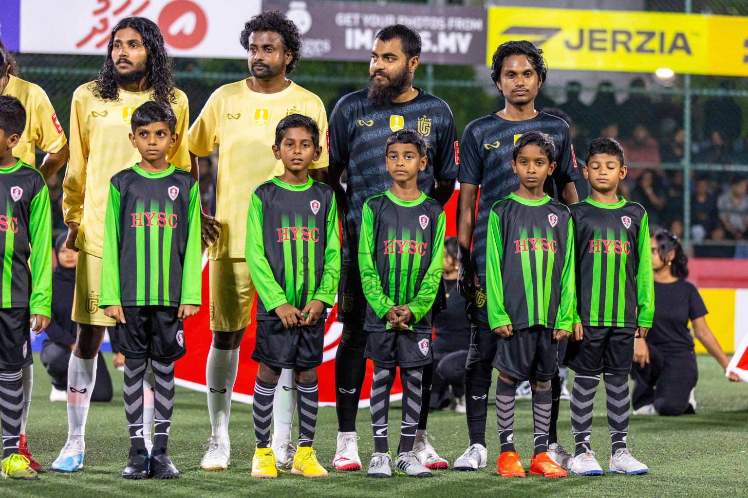 Opening of Golden Futsal Challenge 2024 with Charity Shield Match between L.Gan vs Th. Thimarafushi was held on Sunday, 14th January 2024, in Hulhumale', Maldives Photos: Ismail Thoriq / images.mv