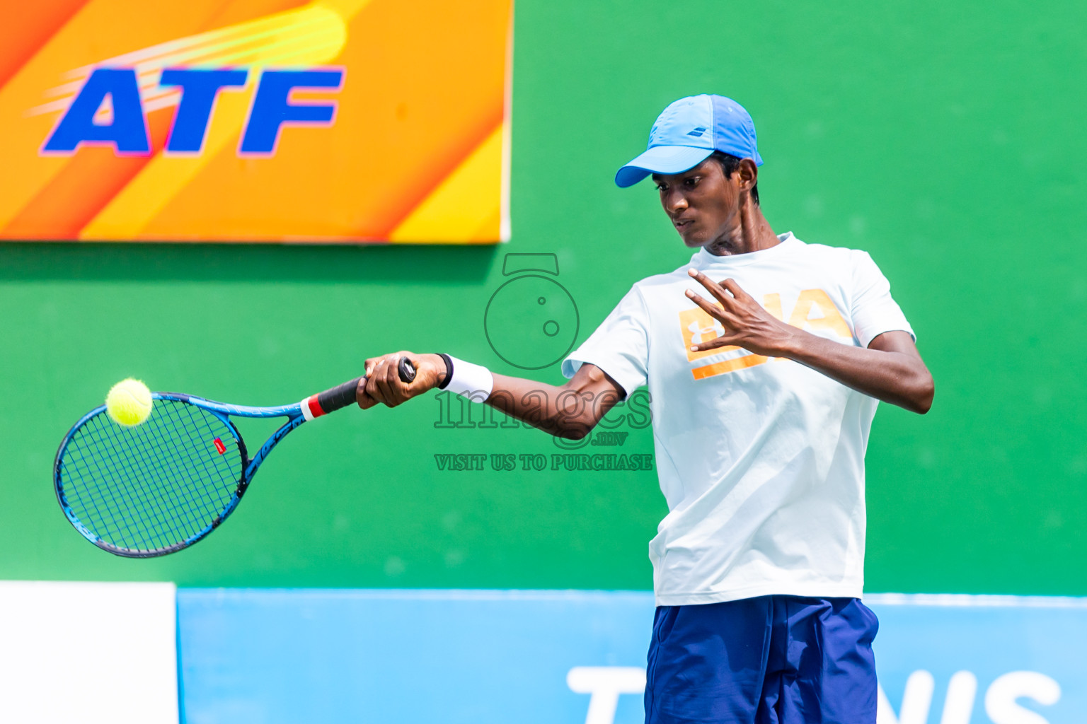 Day 9 of ATF Maldives Junior Open Tennis was held in Male' Tennis Court, Male', Maldives on Friday, 20th December 2024. Photos: Nausham Waheed/ images.mv