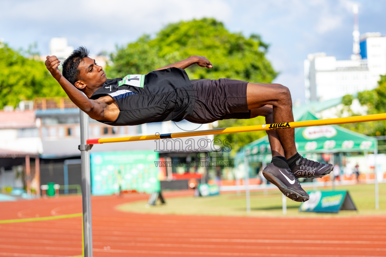 Day 2 of 12th Milo Association Championships was held in Ekuveni Track at Male', Maldives on Friday, 25th April 2025. Photos: Hassan Simah / images.mv