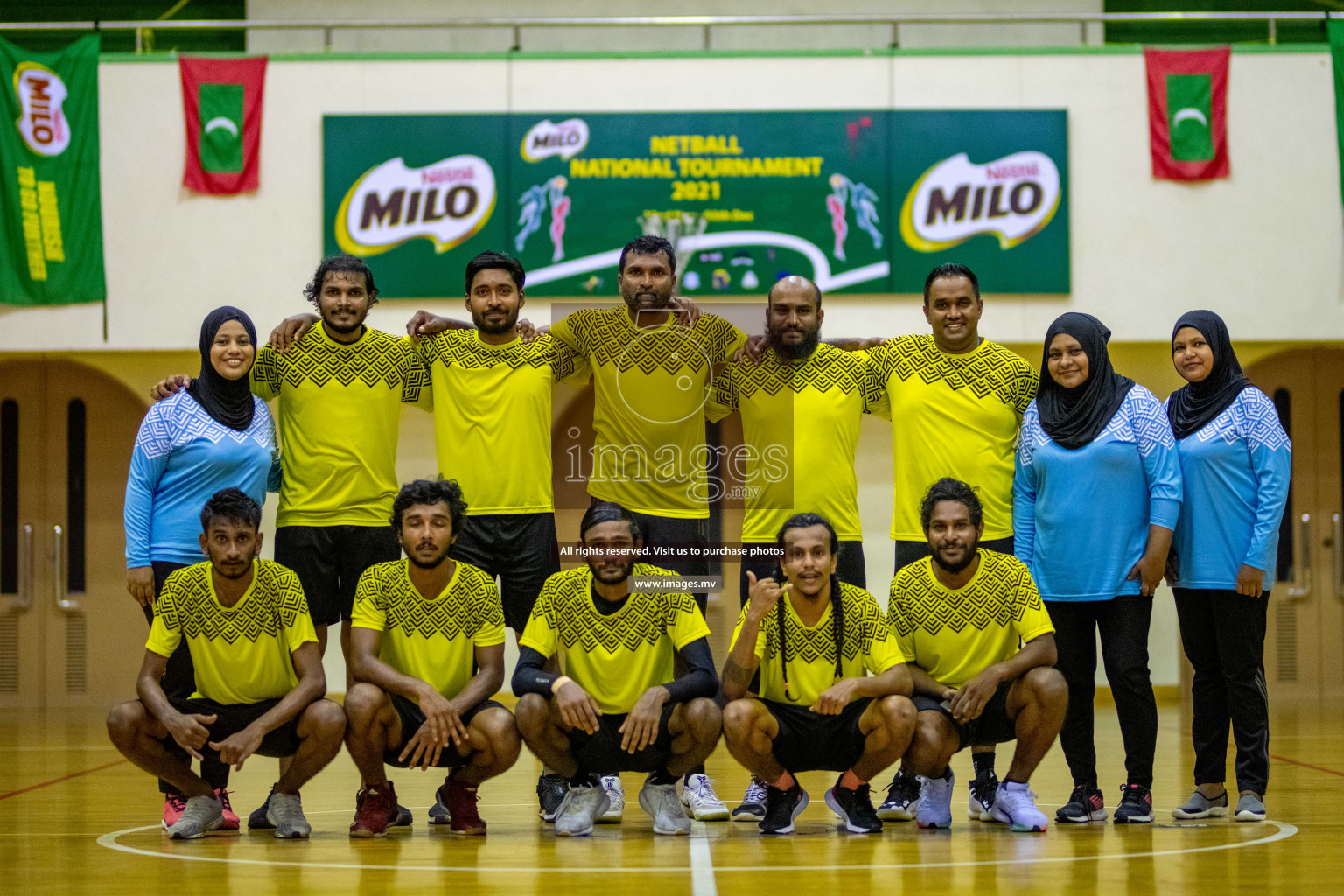 Kulhudhuffushi Youth & R.C vs Club Matrix in the Finals of Milo National Netball Tournament 2021 held on 4th December 2021 in Male', Maldives Photos: Ismail Thoriq, Maanish / images.mv