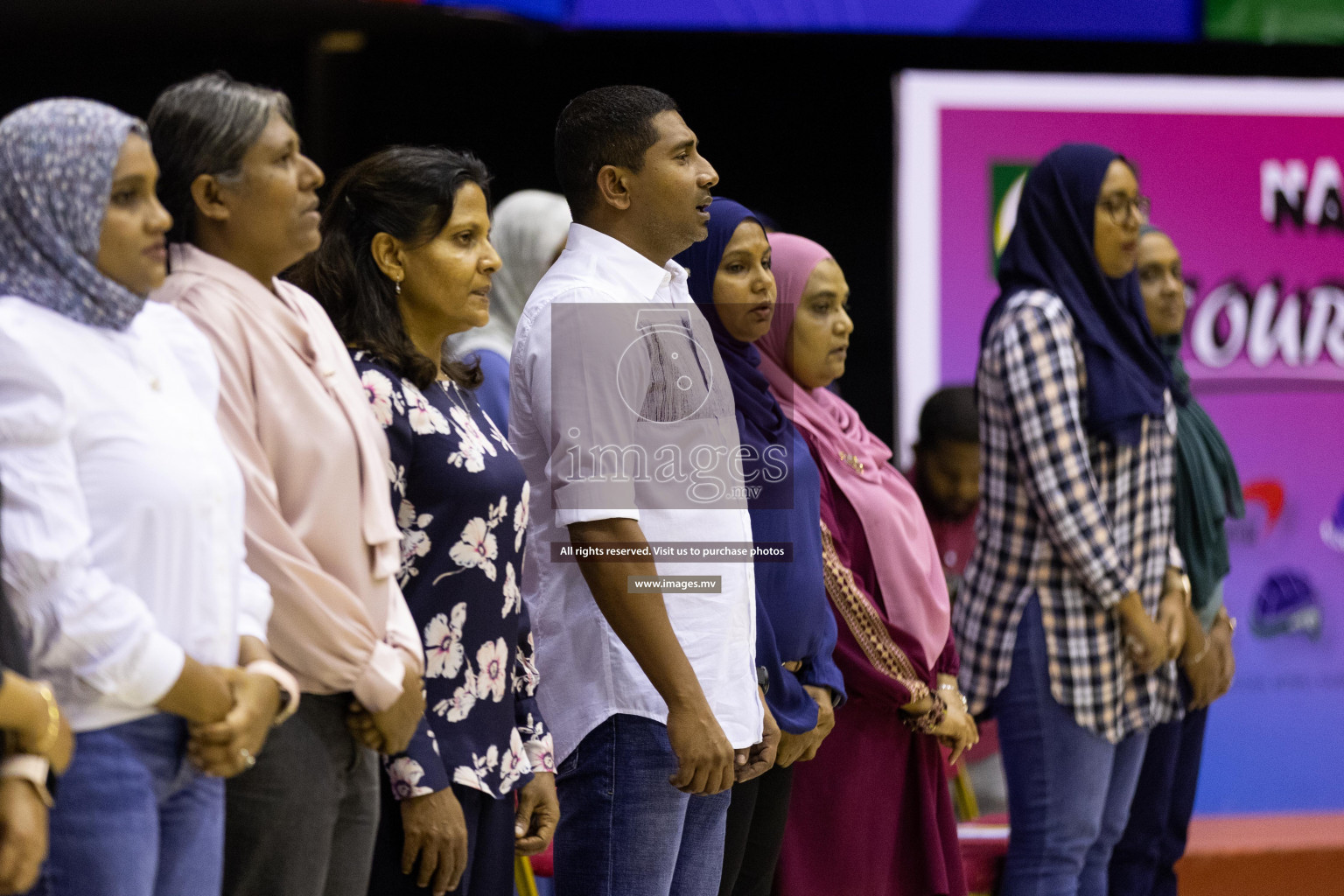 Club Green Streets vs Kulhudhufushi Y&RC in the 1st Division Final of Milo National Netball Tournament 2022 on 22nd July 2022 held in Social Center, Male', Maldives. Photographer: Shuu / images.mv