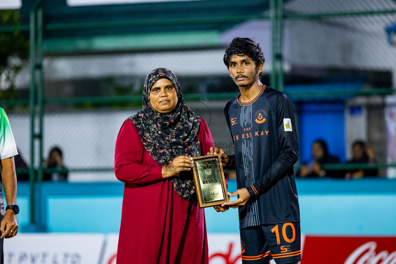 Dee Ess Kay vs Kovigoani in Final of Laamehi Dhiggaru Ekuveri Futsal Challenge 2024 was held on Wednesday, 31st July 2024, at Dhiggaru Futsal Ground, Dhiggaru, Maldives Photos: Nausham Waheed / images.mv