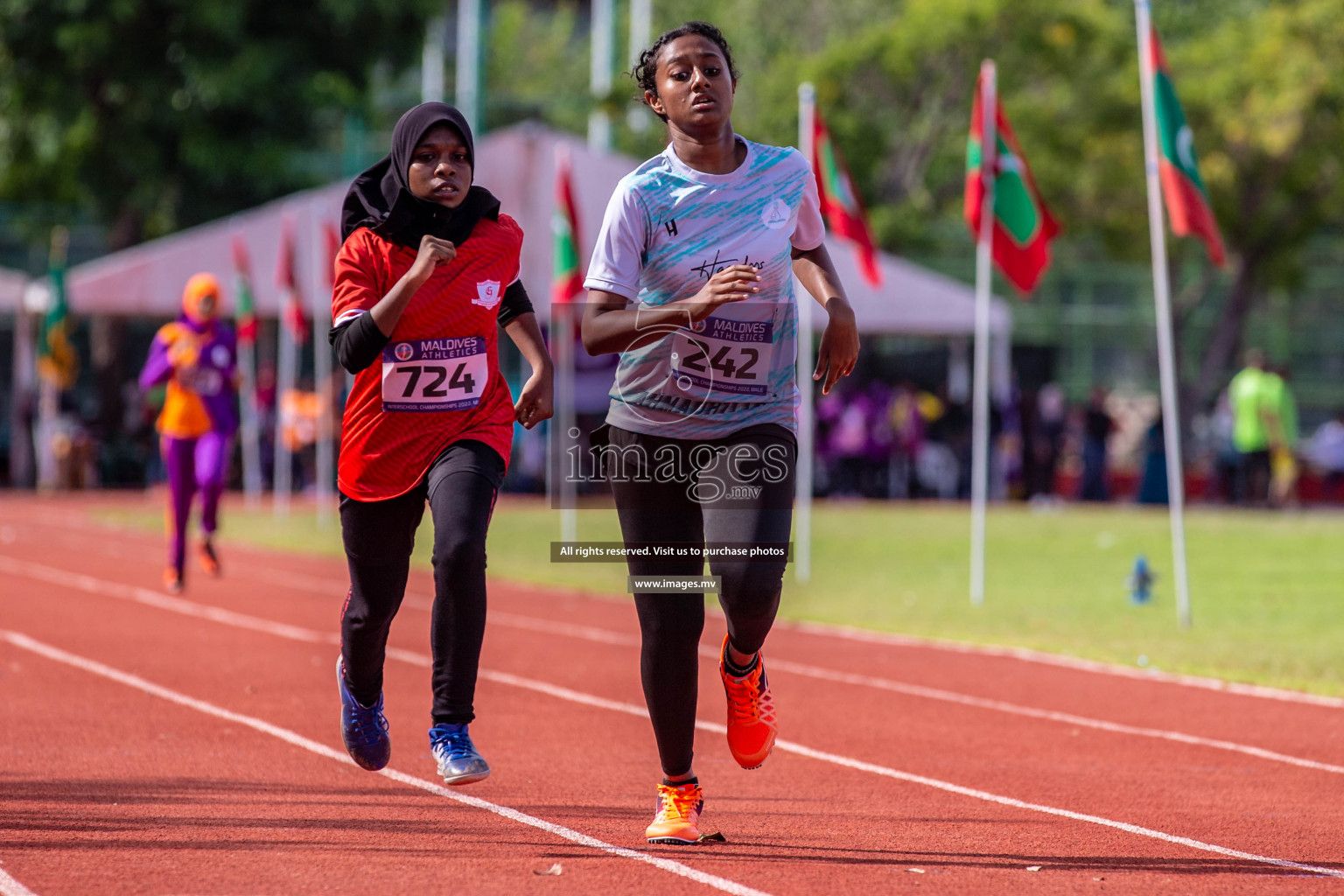 Day 2 of Inter-School Athletics Championship held in Male', Maldives on 24th May 2022. Photos by: Maanish / images.mv