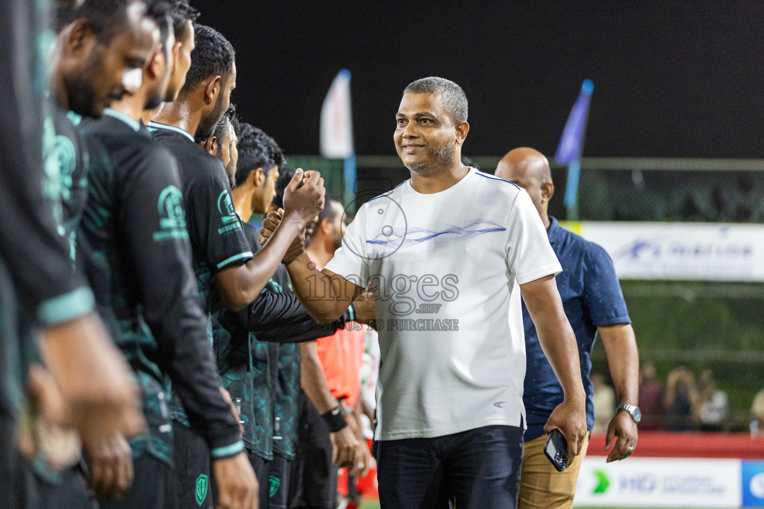 Dh Bandidhoo vs Dh Maaenboodhoo in Day 8 of Golden Futsal Challenge 2024 was held on Monday, 22nd January 2024, in Hulhumale', Maldives Photos: Nausham Waheed / images.mv