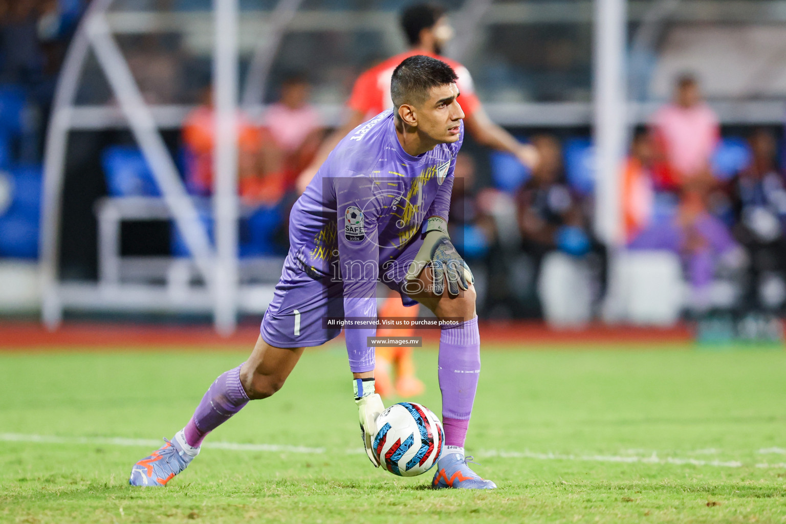 Kuwait vs India in the Final of SAFF Championship 2023 held in Sree Kanteerava Stadium, Bengaluru, India, on Tuesday, 4th July 2023. Photos: Nausham Waheed / images.mv