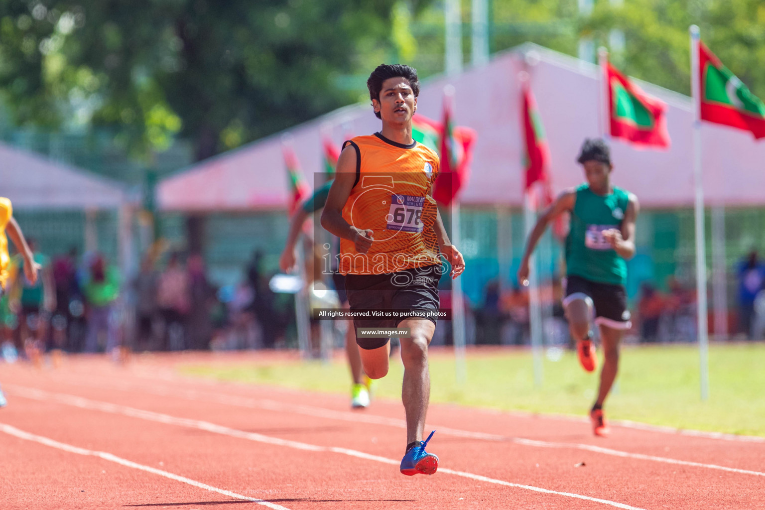 Day 1 of Inter-School Athletics Championship held in Male', Maldives on 22nd May 2022. Photos by: Maanish / images.mv