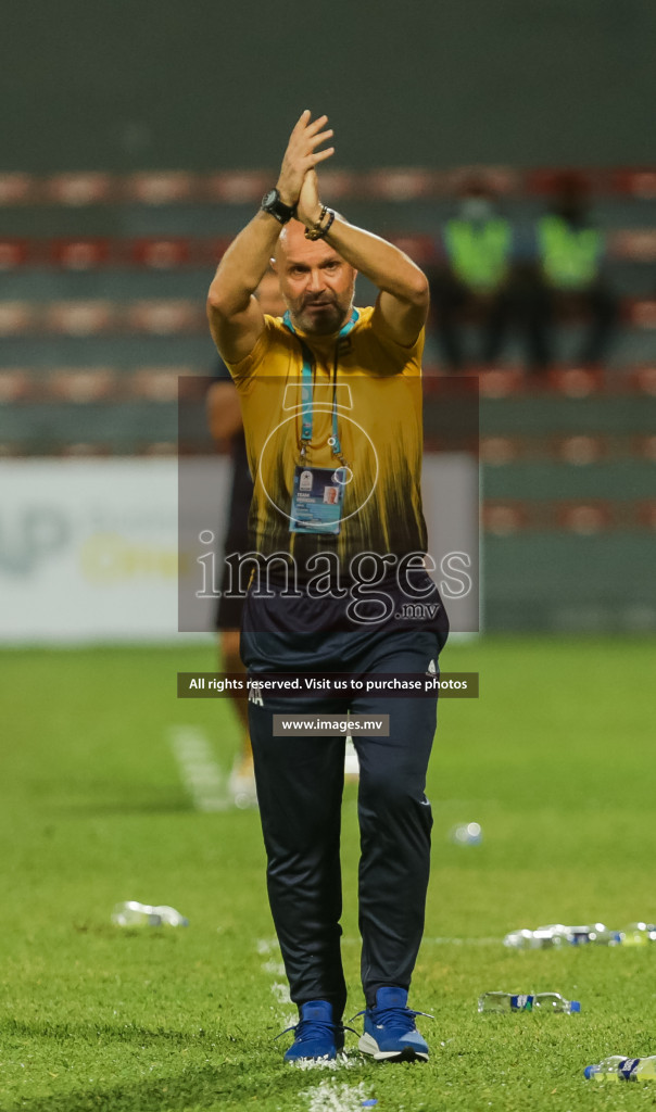 Nepal vs Sri Lanka in SAFF Championship 2021 held on 4th October 2021 in Galolhu National Stadium, Male', Maldives