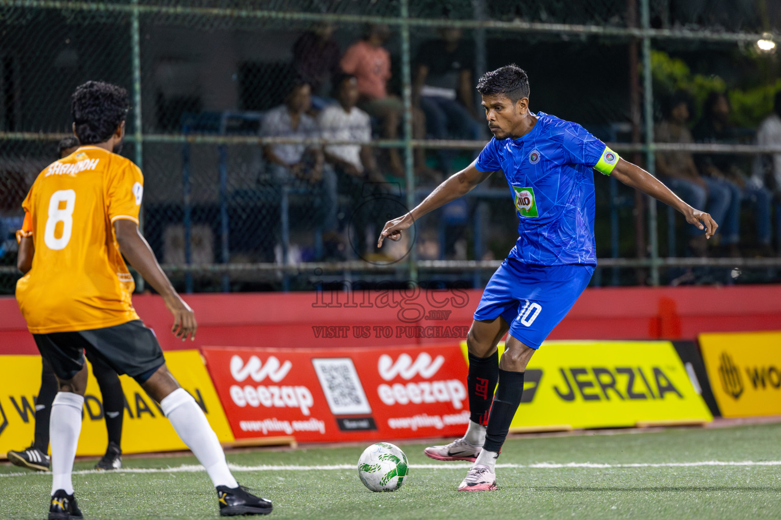 Police Club vs Club Male' City in Day 5 of Office League 2025 was held on Sunday, 20th April 2025 in Hulhumale', Maldives.
Photos: Ismail Thoriq / images.mv