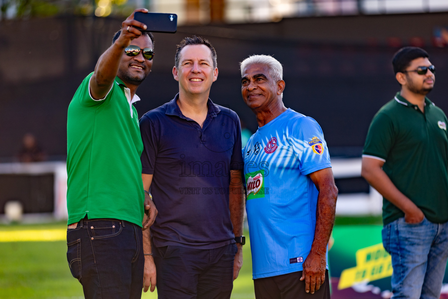 Day 1 of MILO Kids Football Fiesta was held at National Stadium in Male', Maldives on Friday, 23rd February 2024. 
Photos: Hassan Simah / images.mv