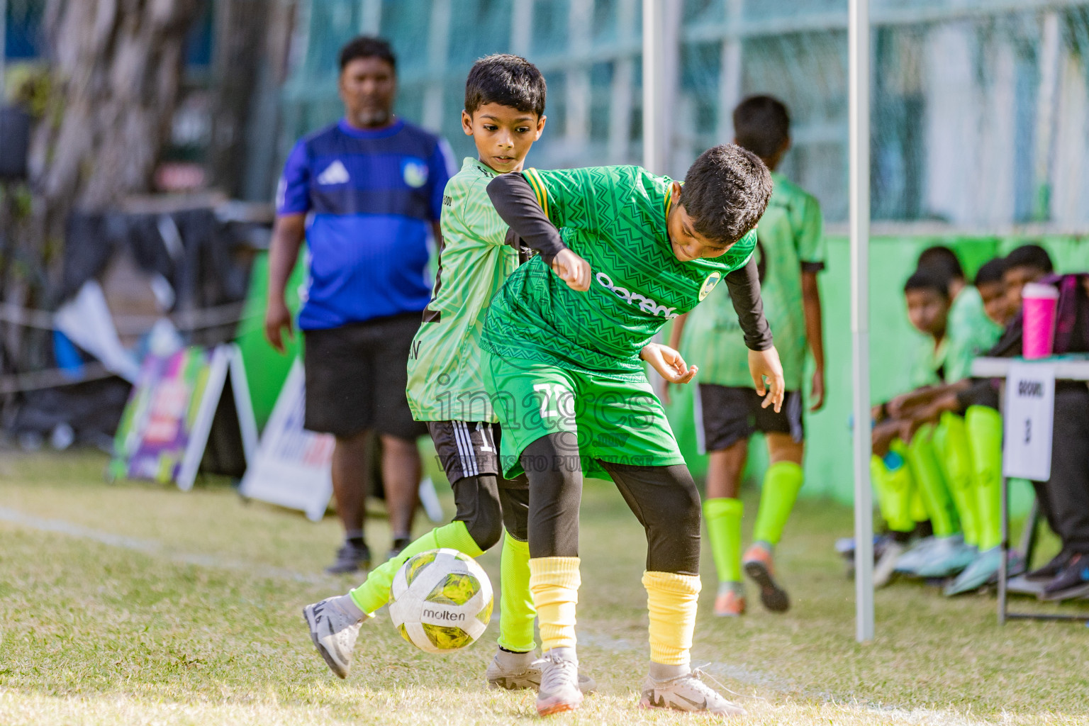 Day 1 of Kids7s Weekend 2025 was held on Friday, 23rd August 2025 in  Henveyru Stadium, Male', Maldives. 
Photos: Areef Adam / images.mv