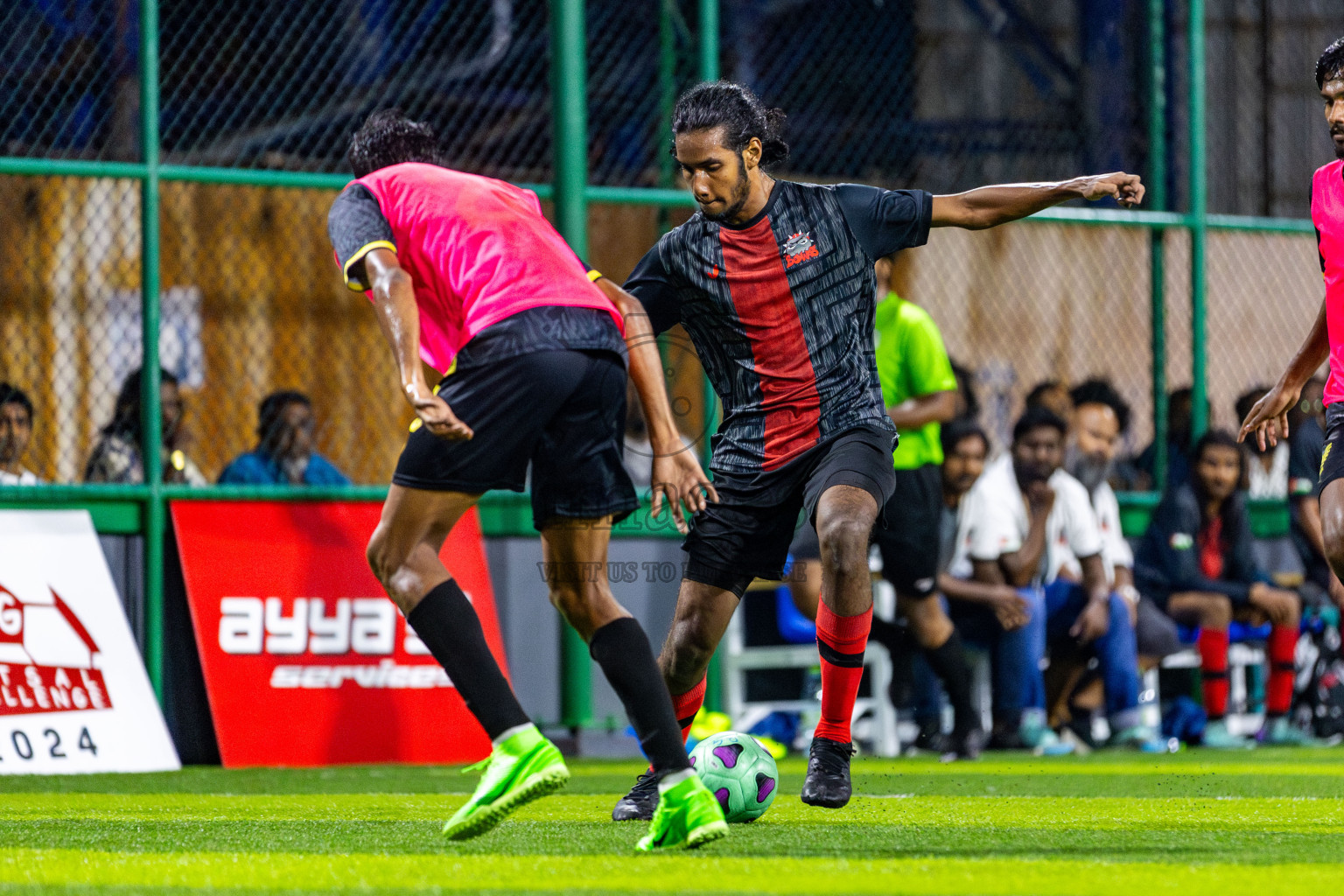 Bows vs RDL in Day 6 of BG Futsal Challenge 2024 was held on Sunday, 17th March 2024, in Male', Maldives Photos: Nausham Waheed / images.mv