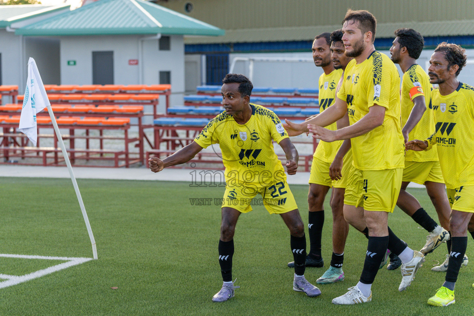 Semi Finals Match 02 Huss Songun FT VS Velaa Sports Club in Day 8 of Eydhafushi Cup 2025 held in Eydhafushi Football Stadium at B. Eydhafushi, Maldives on Saturday, 13th September 2025. Photos: Arif Rasheed / images.mv