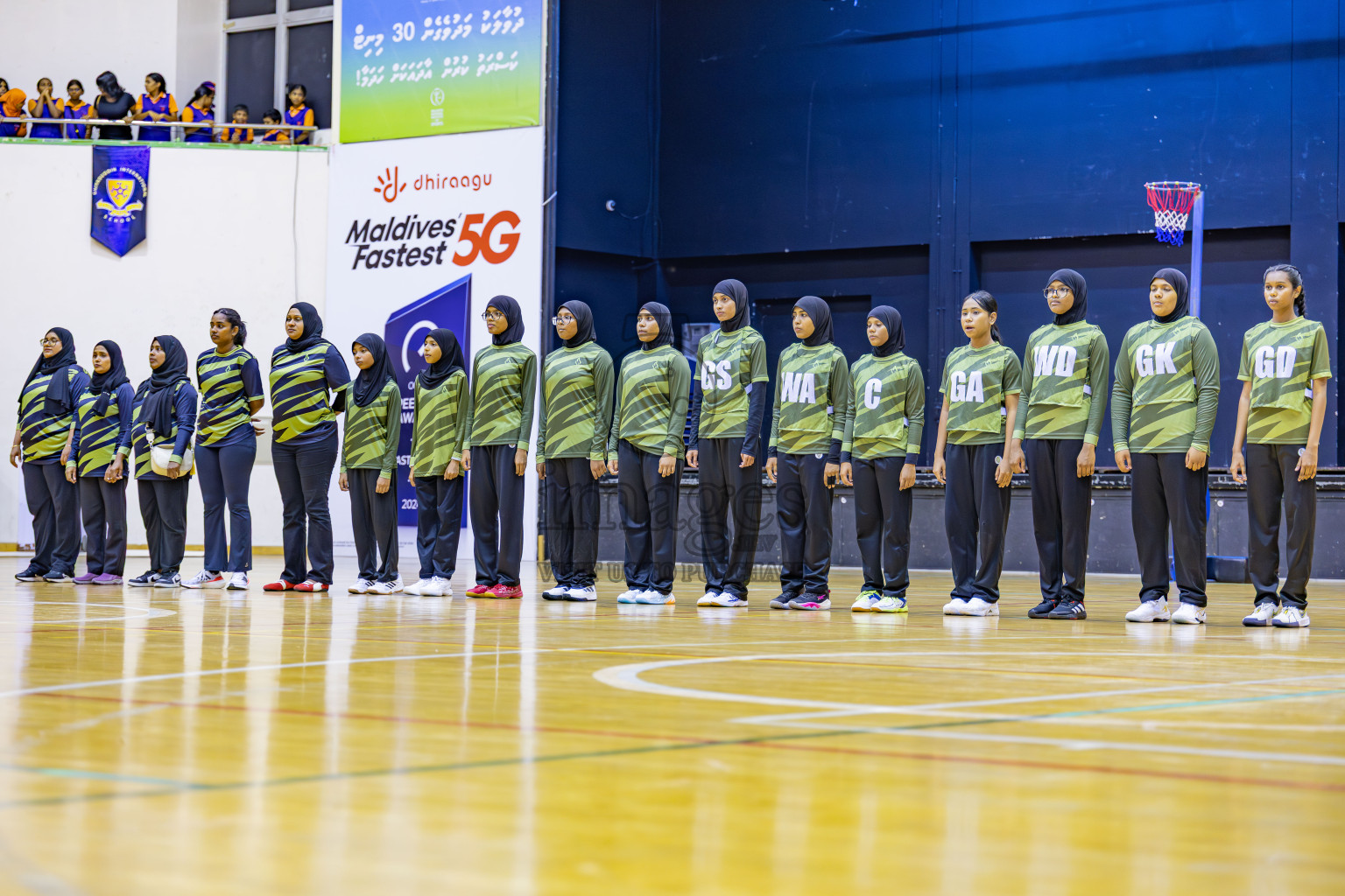 Finals of 26th Inter-School Netball Tournament 2025 was held in Social Center Indoor Hall on Saturday, 8th November 2025. Photos: Areef Adam / images.mv