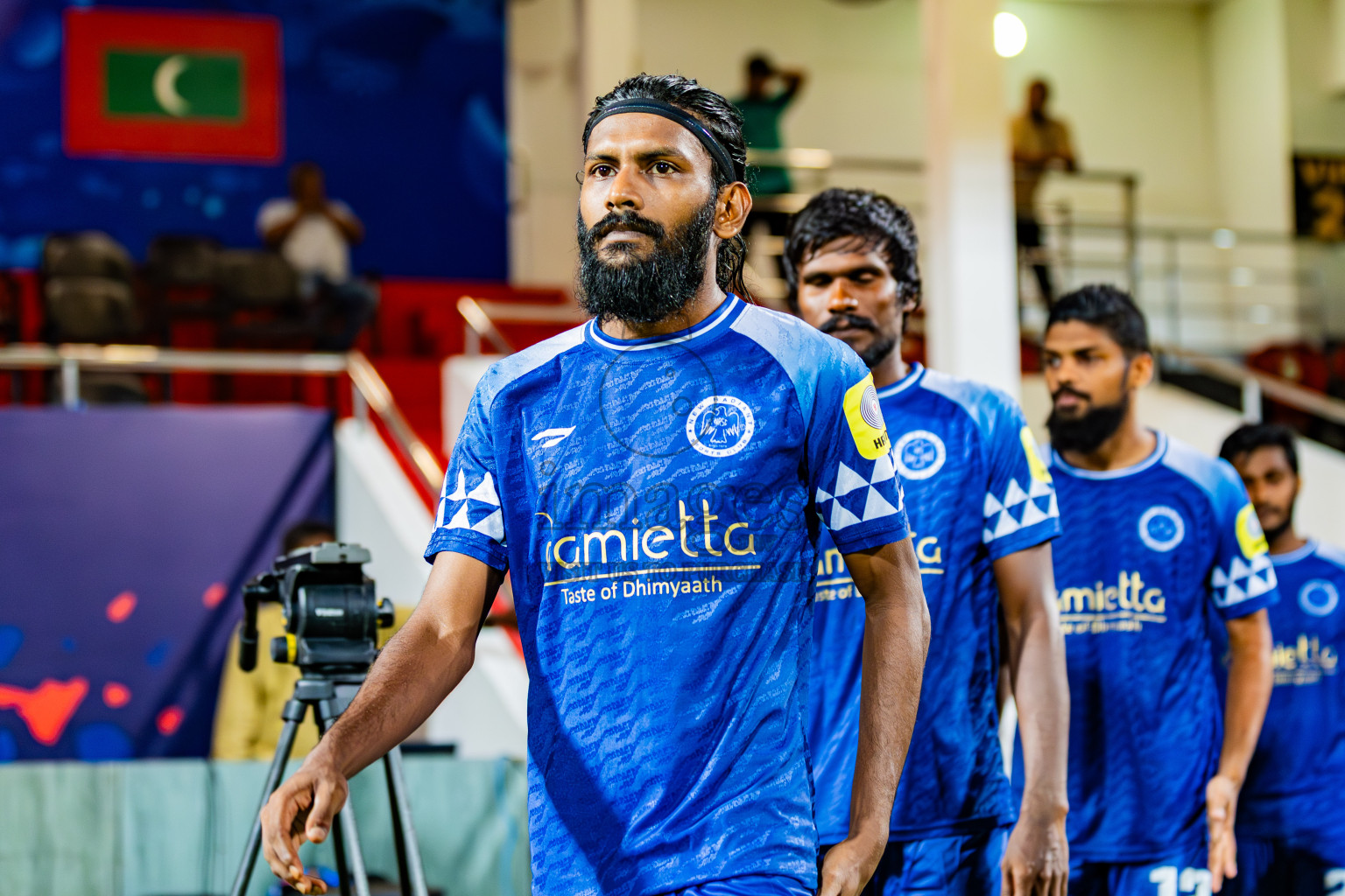 United Victory vs New Radiant Sports Club in Dhivehi Premier League 2025/26 held in National Football Stadium, Male', Maldives on Thursday, 25th September 2025. Photos: Areef Adam / Images.mv