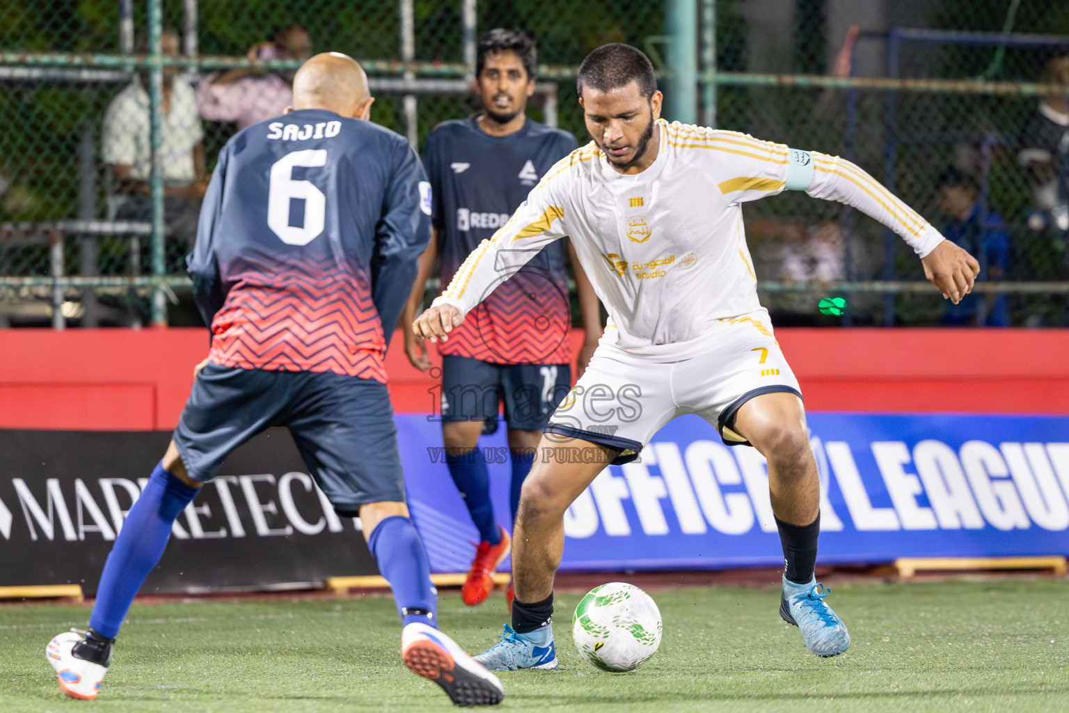 Club Apollo vs Club Hajj in Day 6 of Office League 2025 was held on Monday, 21st April 2025 in Hulhumale', Maldives. Photos: Ismail Thoriq / images.mv