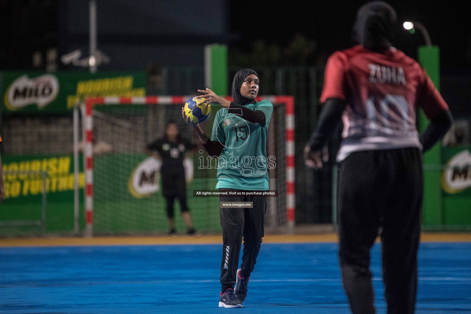 Milo 8th National Handball Tournament Day3, 17th December 2021, at Handball Ground, Male', Maldives. Photos by Nausham Waheed